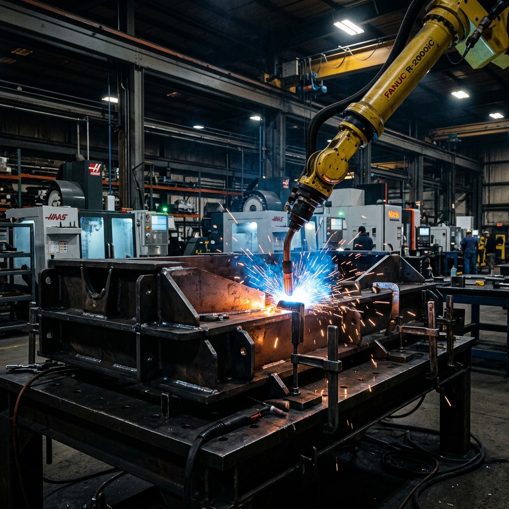 robotic arm welding