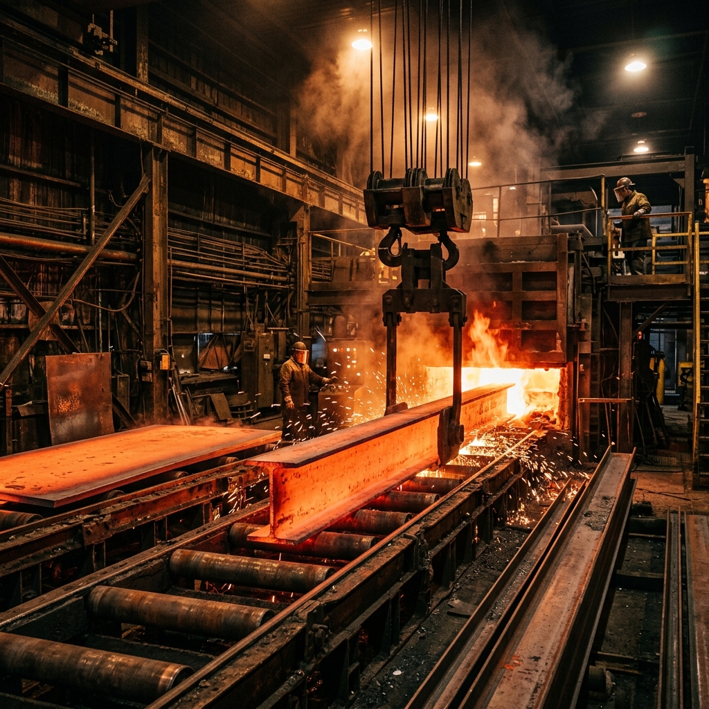 heavy steel beams